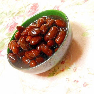 黒豆の煮汁ｄｅ❤甘く芳醇・金時豆の甘煮❤